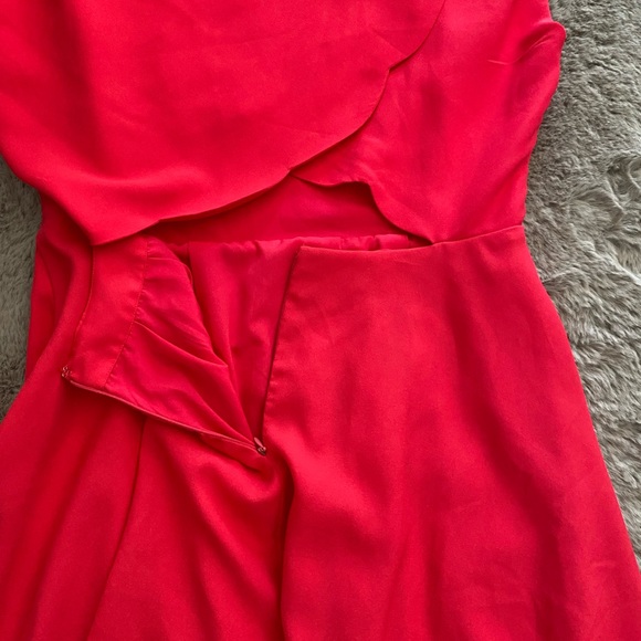 Dex women’s dress A line w back details Size Large (12) lined - Picture 5 of 7